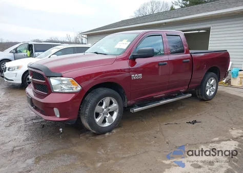 2018 Ram 1500 Express 4X4 6'4 Box from USA, damaged, VIN 1C6RR7FG6JS308698